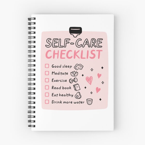 Item preview, Self Care Check List designed and sold by StickyFun.