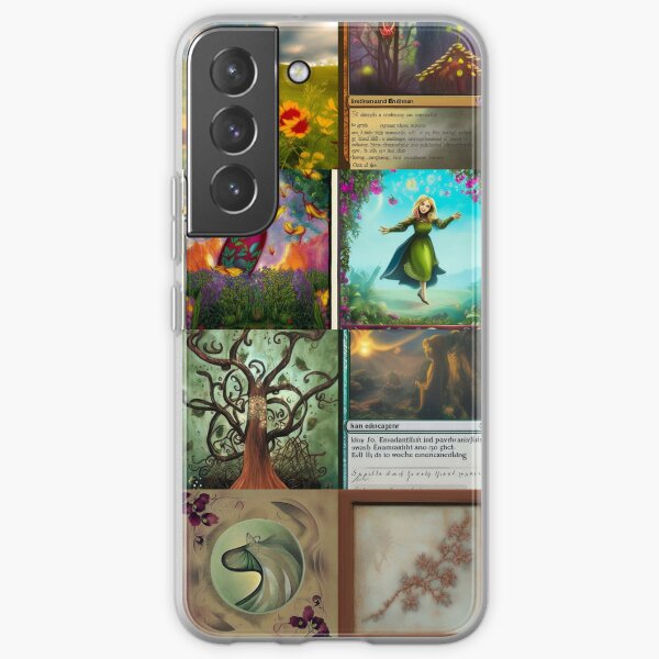 Enchantment,  ethereal setting, enchanting music, mystical being Samsung Galaxy Soft Case