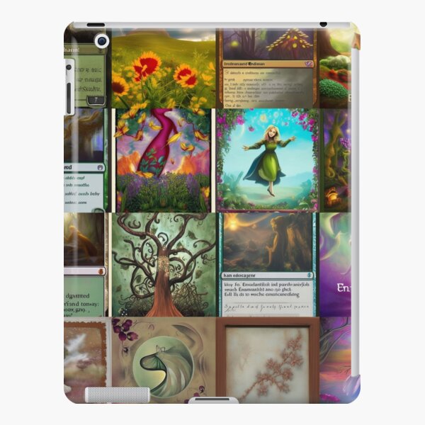 Enchantment,  ethereal setting, enchanting music, mystical being iPad Snap Case
