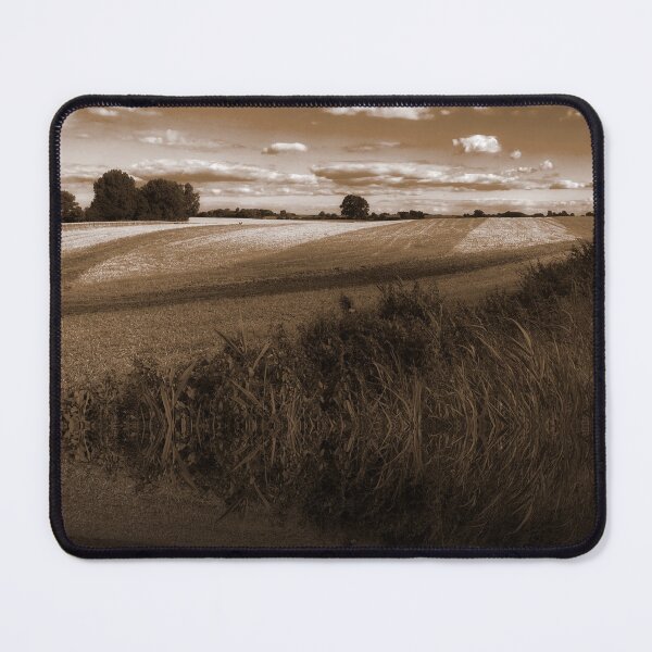 Item preview, Splendid scenic sepia view of German farmland of Schleswig-Holstein  designed and sold by Khala.
