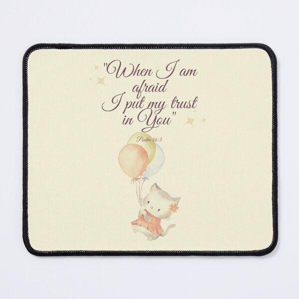 Item preview, Christian Quote - I put my trust in YOU - Psalm 56:3 designed and sold by All-About-Life.