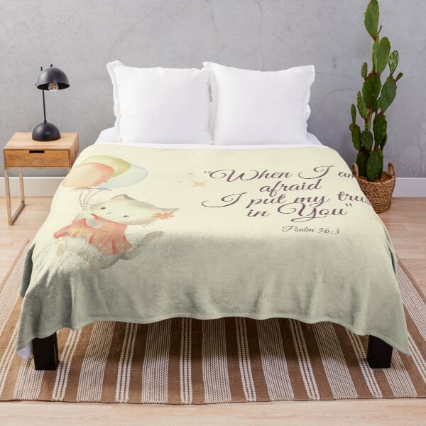 Item preview, Christian Quote - I put my trust in YOU - Psalm 56:3 designed and sold by All-About-Life.
