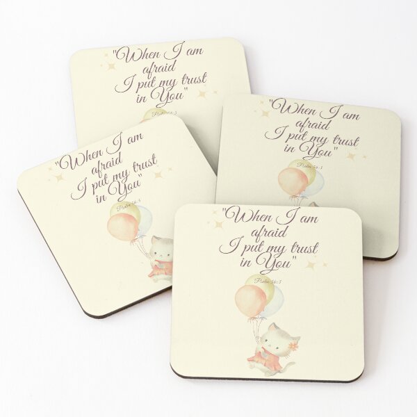 Item preview, Christian Quote - I put my trust in YOU - Psalm 56:3 designed and sold by All-About-Life.