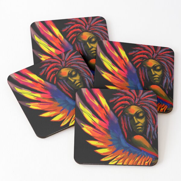 Item preview, Angelic Phoenix Strong Black Woman designed and sold by camteng.