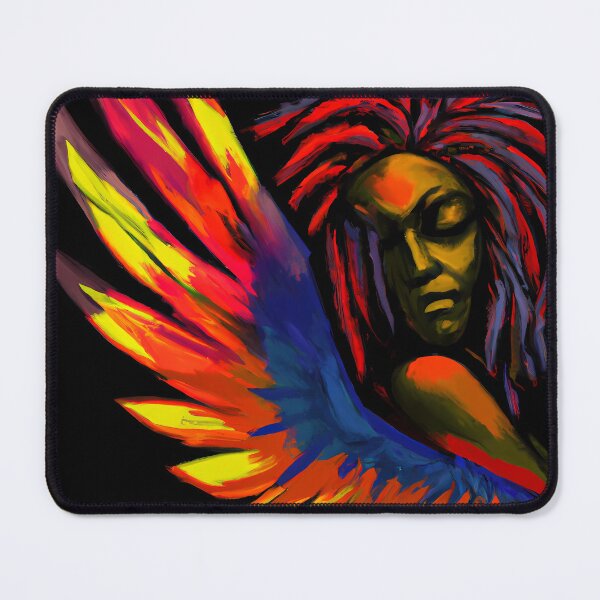 Item preview, Angelic Phoenix Strong Black Woman designed and sold by camteng.