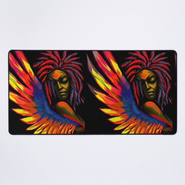 Item preview, Angelic Phoenix Strong Black Woman designed and sold by camteng.