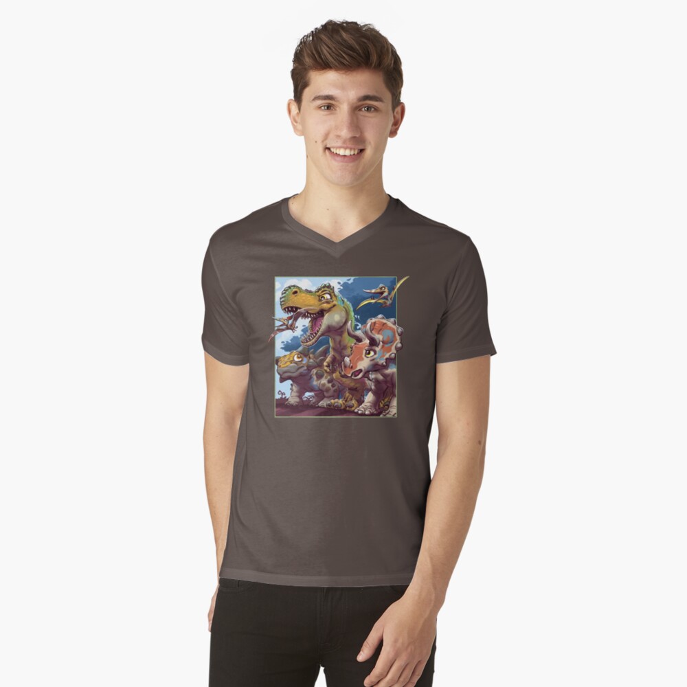 Artikel-Vorschau von T-Shirt mit V-Ausschnitt, designt und verkauft von LuziferJunior.
