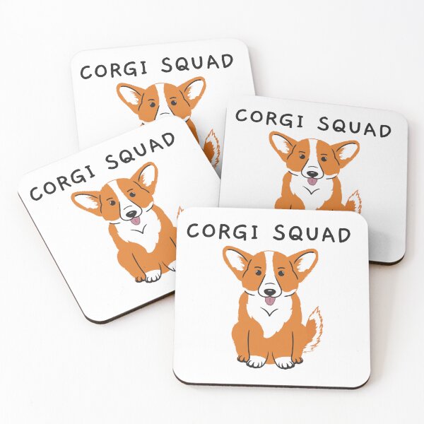 Item preview, Corgi Squad Funny Corgi designed and sold by Harmonick-Tees.