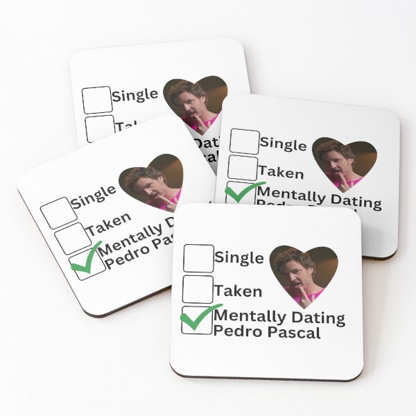 Item preview, mentally dating Pedro Pascal celebrity crush designed and sold by shyflamingo.