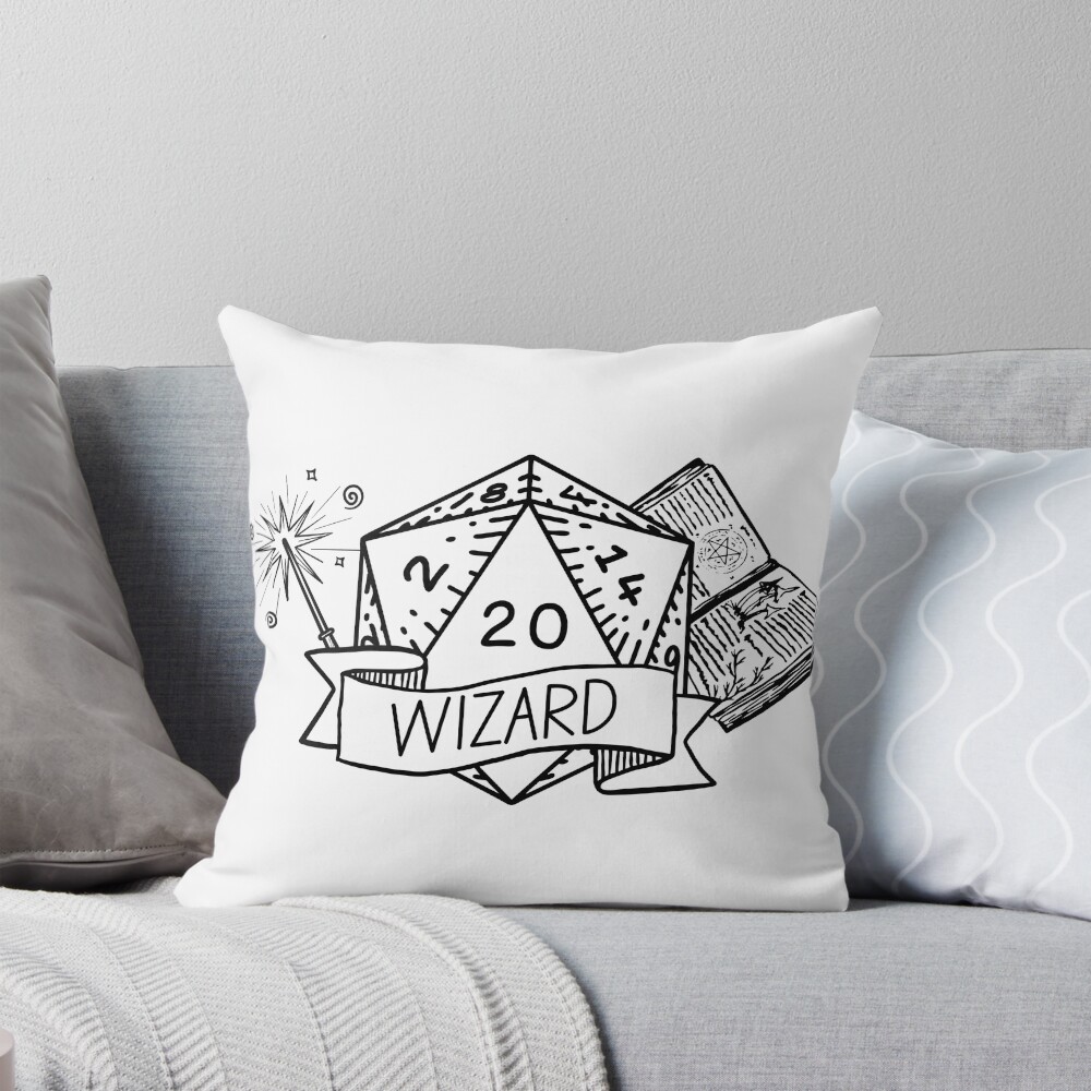 Item preview, Throw Pillow designed and sold by tabletopclassrm.