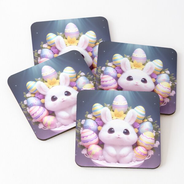 Item preview, Anime Cute White Bunny - 05 designed and sold by Rafael Branco.