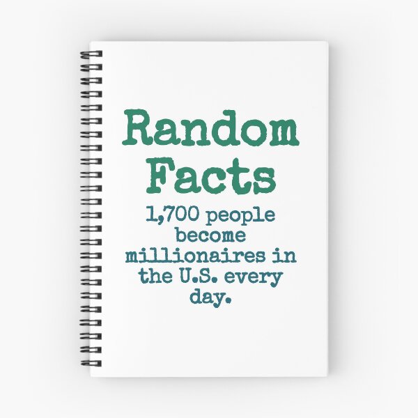 Item preview, 1700 People Become Millionaires - Trivia Fact designed and sold by CrankyOldDude.