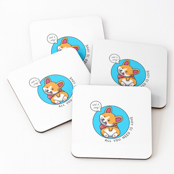 Item preview, All You Need Is Love… And A Corgi designed and sold by Harmonick-Tees.