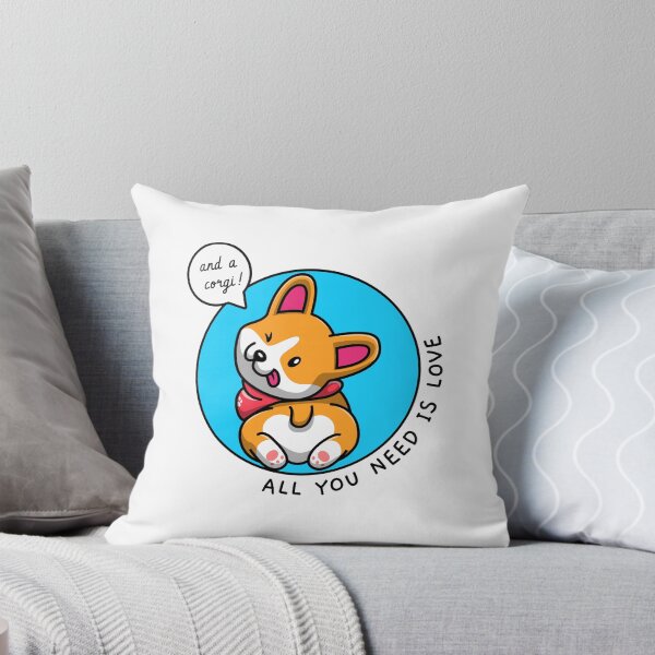 Item preview, All You Need Is Love… And A Corgi designed and sold by Harmonick-Tees.