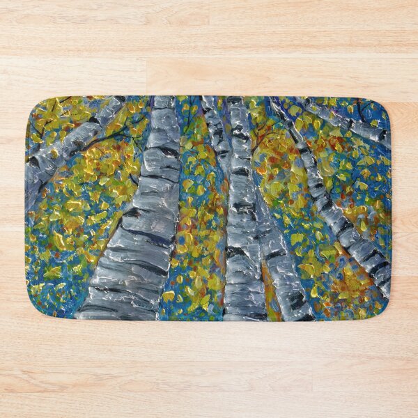 Artikelvorschau, Bemaltes Whimsy Aspen Trees Palettenmesser entworfen und verkauft von Rocky Mountain Artistry.