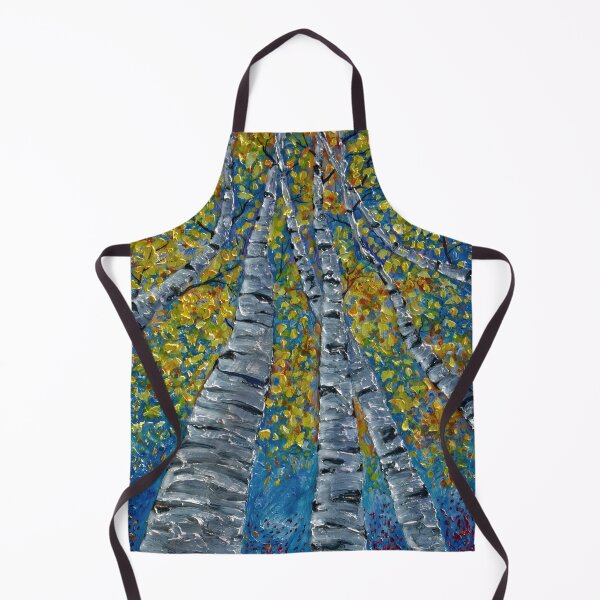 Item preview, Painted Whimsy Aspen Trees Palette Knife designed and sold by Rocky Mountain Artistry.