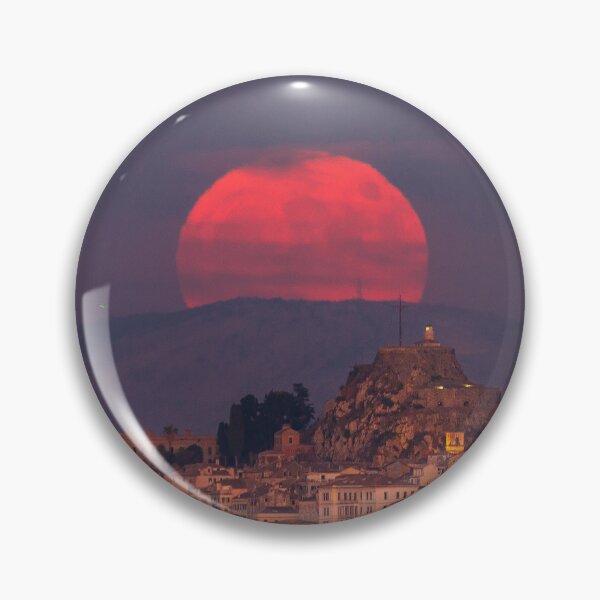 Item preview, Full Moon above the old Fortress of Corfu designed and sold by Bill Metallinos.