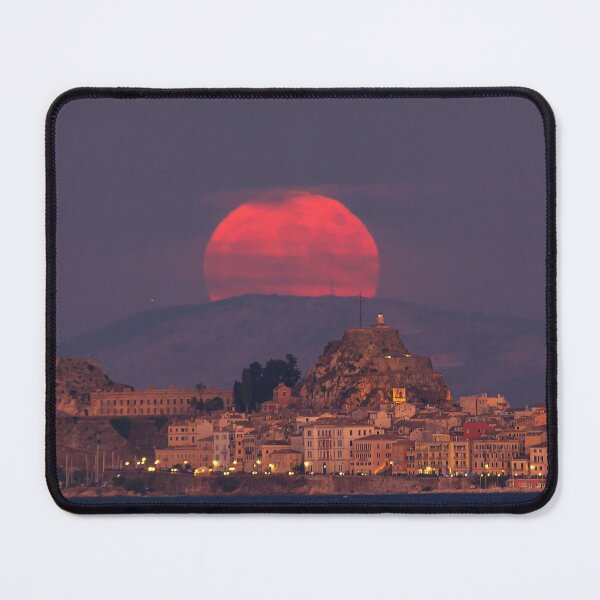 Item preview, Full Moon above the old Fortress of Corfu designed and sold by Bill Metallinos.