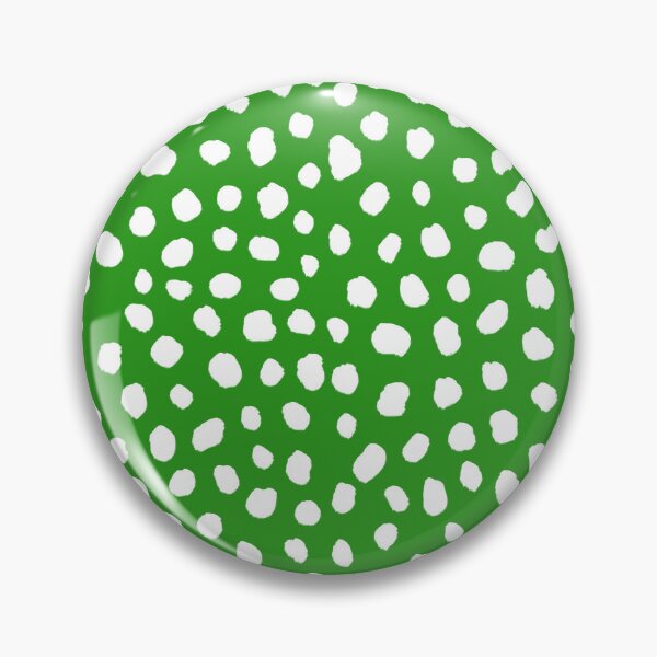 Item preview, White and Green, Animal Print, Brush Stroke Spots designed and sold by OneThreeSix.