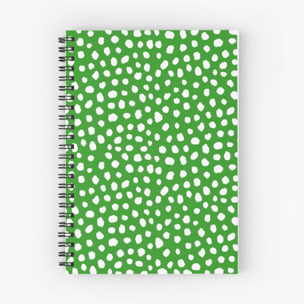 Item preview, White and Green, Animal Print, Brush Stroke Spots designed and sold by OneThreeSix.