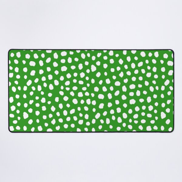 Item preview, White and Green, Animal Print, Brush Stroke Spots designed and sold by OneThreeSix.