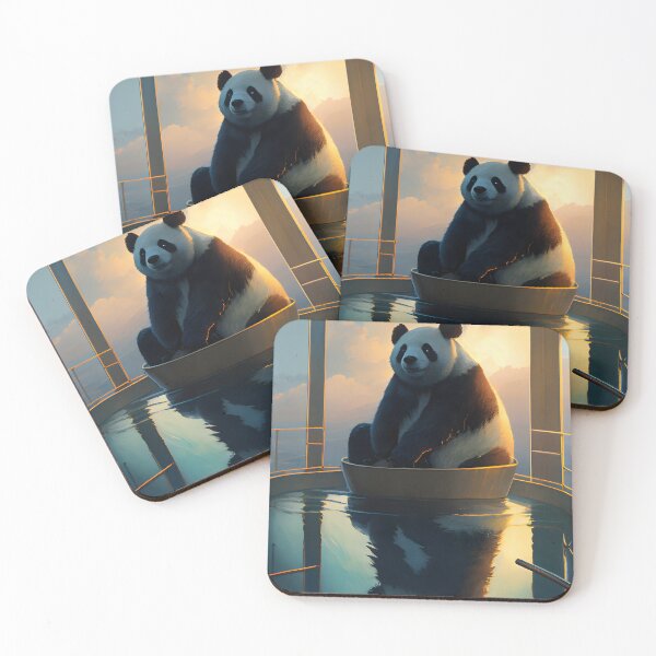 Item preview, "Panda on an Oil Rig" designed and sold by digitalbrosse.