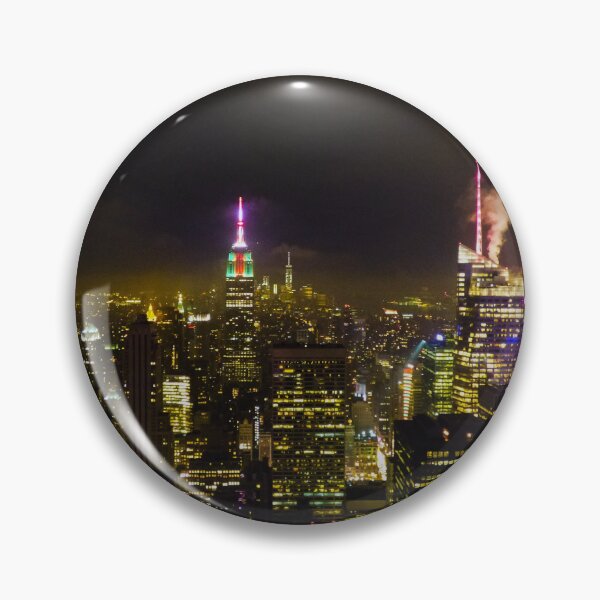 Item preview, New York at night by Brandon Cable  designed and sold by BrandonArtWorld.