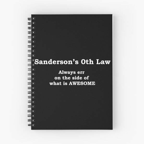 Item preview, Bradon Sanderson's Zeroth Law of Magic designed and sold by StateHouse.