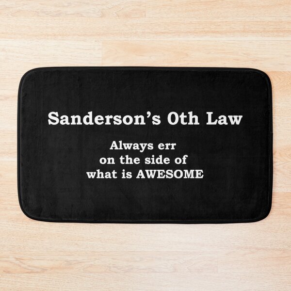 Item preview, Bradon Sanderson's Zeroth Law of Magic designed and sold by StateHouse.