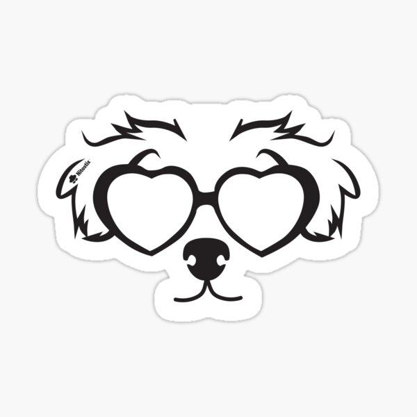 Item preview, Dog Heart Glasses designed and sold by NitostixRB.