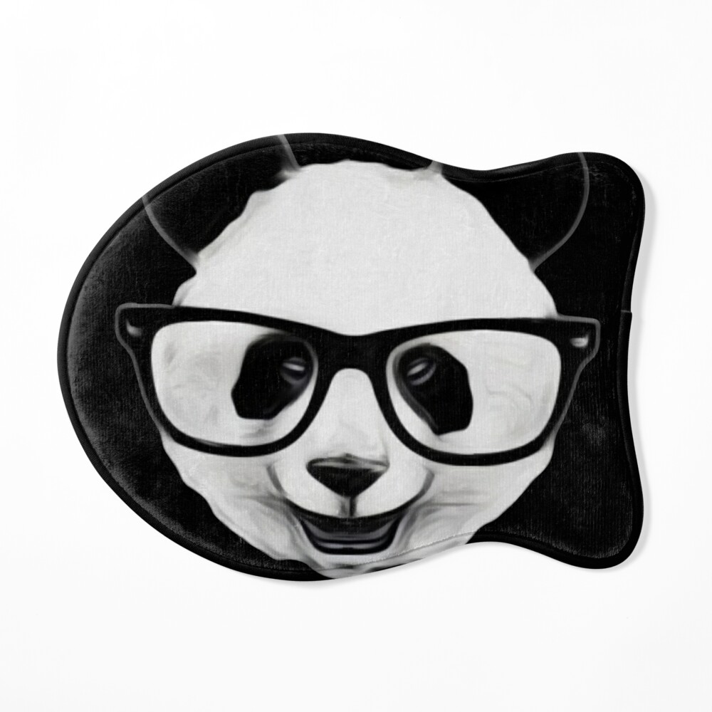 Panda With Glasses Magnet for Sale by jeanmbart