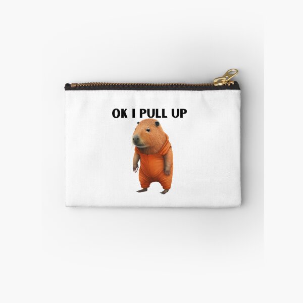 Item preview, Ok I Pull Up Capybara Meme designed and sold by dencha.