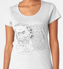 Charles Bukowski Women's Premium T-Shirt