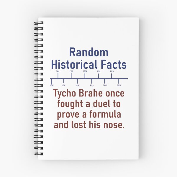 Item preview, Tycho Brahe Once Fought A Duel  - History Fact designed and sold by CrankyOldDude.
