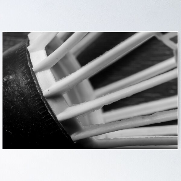 Item preview, Badminton Shuttlecock Abstract Monochrome designed and sold by NeonAbstracts.