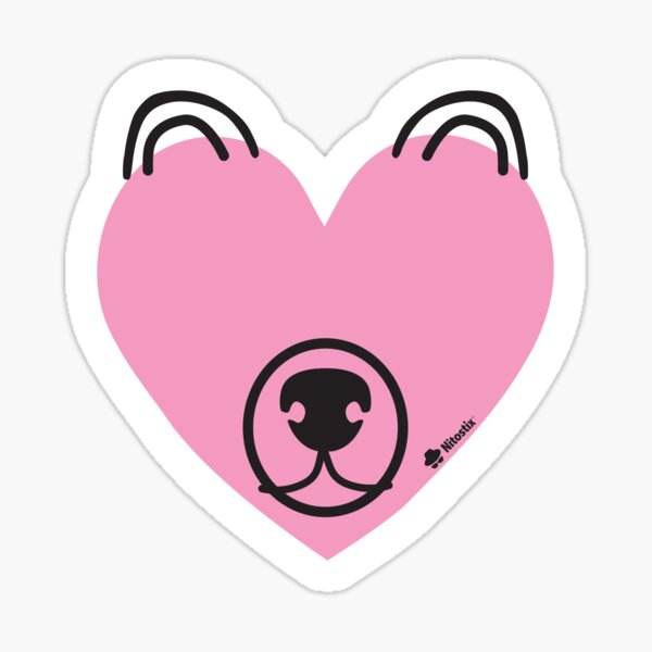 Item preview, Pink Heart Bear designed and sold by NitostixRB.