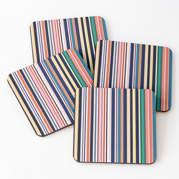 Item preview, Multi Colored Stripes designed and sold by Charles-Gemini.
