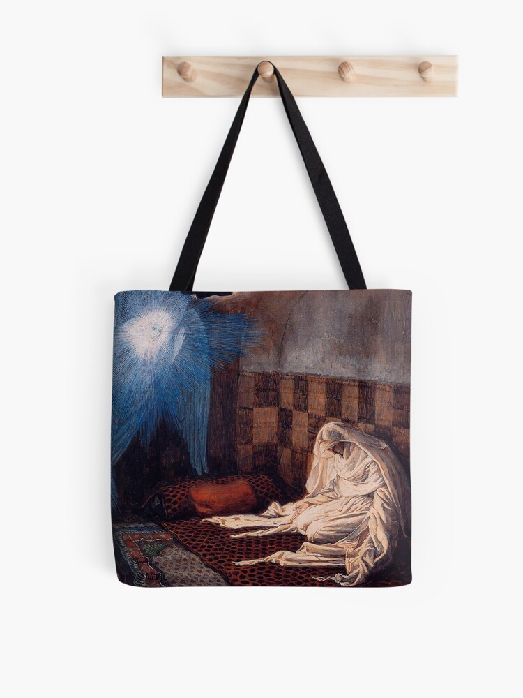 Vintage James Tissot Annunciation The Life of Christ 1886 Fine Art Tote Bag