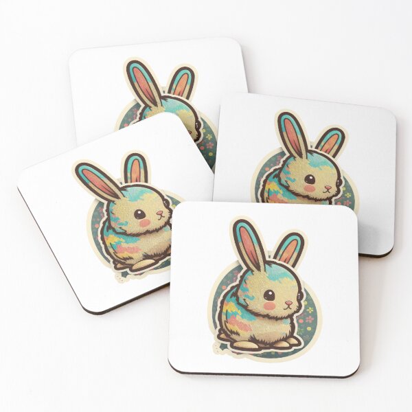 Item preview, Cartoon style Easter 6 pieces sticker pack designed and sold by tompod.