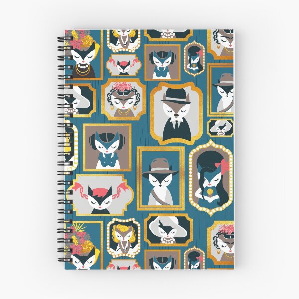 Item preview, Cats wall of fame // teal background designed and sold by SelmaCardoso.