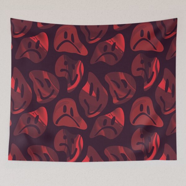 Item preview, Smile flow - Blood red fill designed and sold by LanaMaesDesign.