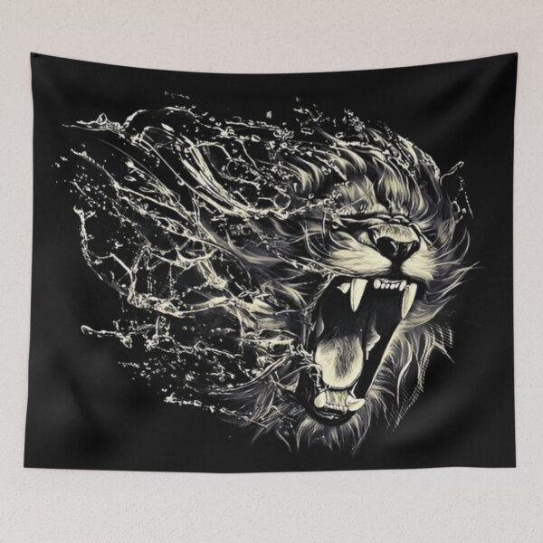 Item preview, Black sand lion designed and sold by Mr1ArtDesign.