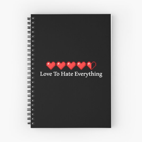 Item preview, love to hate everything. classic t-shirt designed and sold by r1bbit.