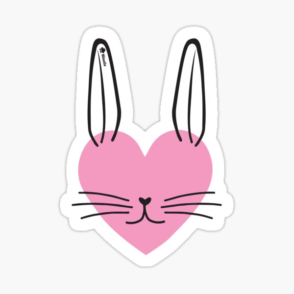 Item preview, Pink Heart Bunny designed and sold by NitostixRB.