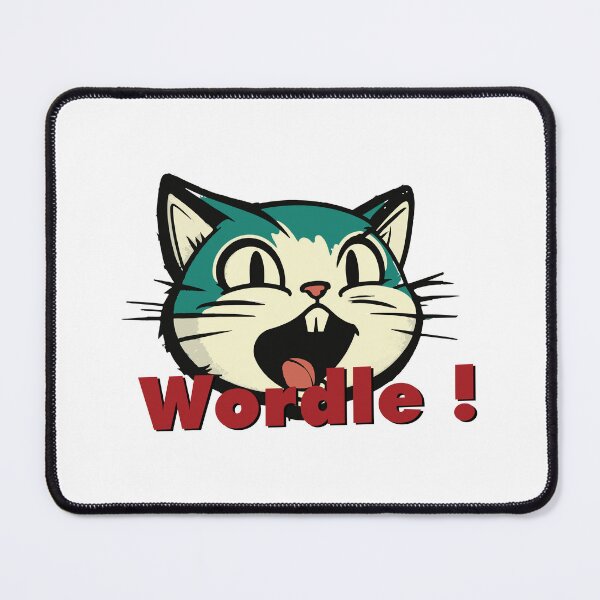 Item preview, wordle cat designed and sold by Mqyou.