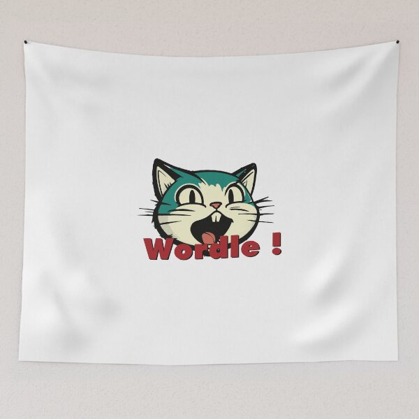 Item preview, gato de palabras designed and sold by Mqyou.