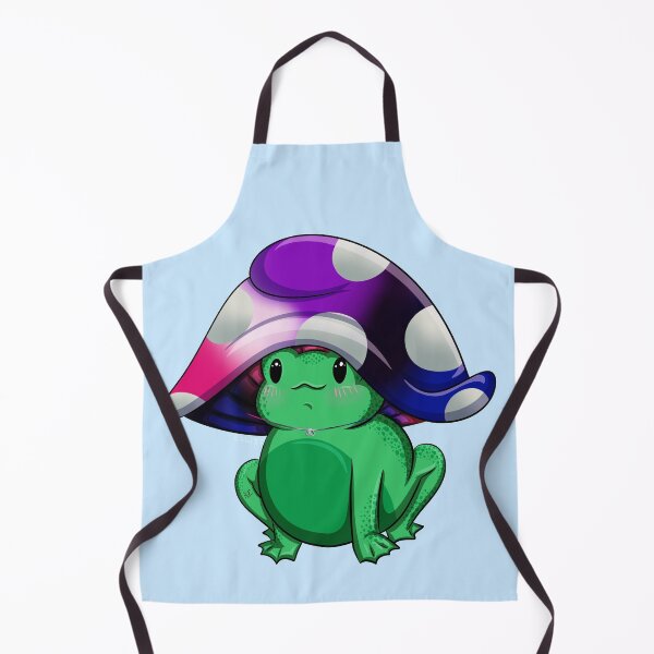 Item preview, Elliot the Toadstool Frog (Gender-fluid Pride) designed and sold by Fritzyfluff.