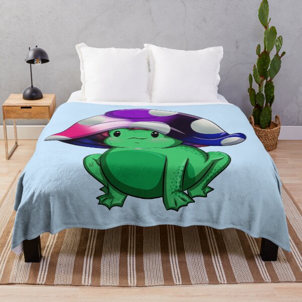 Item preview, Elliot the Toadstool Frog (Gender-fluid Pride) designed and sold by Fritzyfluff.