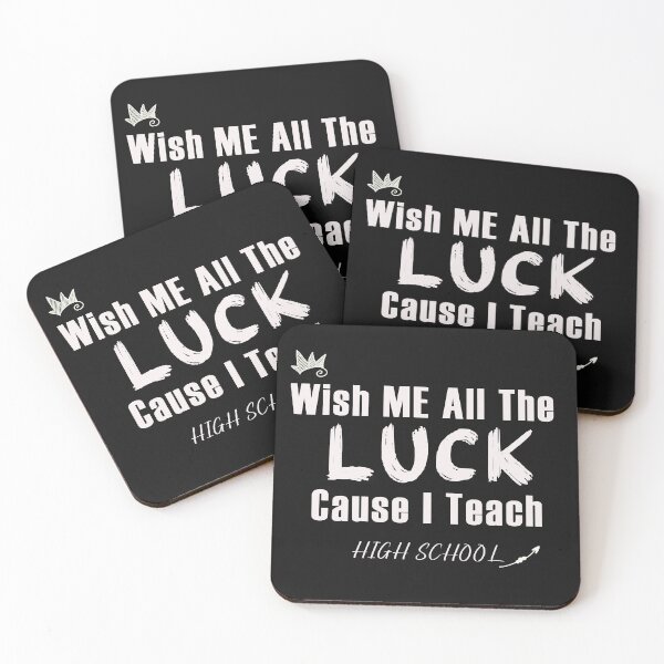 Item preview, Wish Me All The Luck Cause I Teach High School T-Shir designed and sold by zaide19.