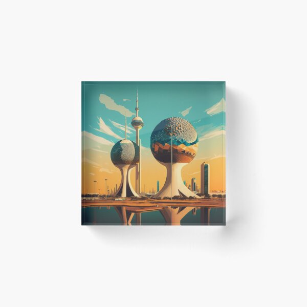 Item preview, Kuwait City Views: A Tour of the Skyline and Beyond designed and sold by BeerBot.